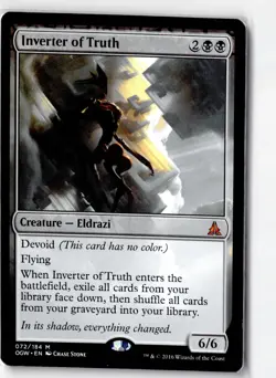 Inverter of Truth 72 Mythic Oath of the Gatewatch Magic: The Gathering LP - Image 1