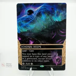MTG Echoing Deeps (0013) (Borderless) Edge of Eternities: Stellar Sights NM - Image 1