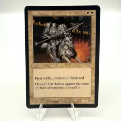 Magic The Gathering Silver Knight Scourge Regular NM - Image 1