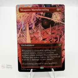 Magic: The Gathering Weapons Manufacturing Borderless Edge of Eternities Foil NM - Image 1