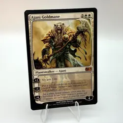 Magic The Gathering Magic 2011 Ajani Goldmane Regular LP - Image 1