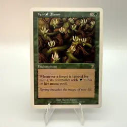 Magic The Gathering Seventh Edition Vernal Bloom Regular NM - Image 1