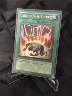 YuGiOh Card of Safe Return LON-029 Ultra Rare Unlimited Edition - Image 2