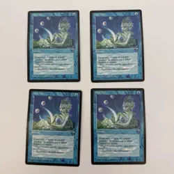 MTG Magic the Gathering Fallen Empires High Tide x4 MP (moderately Played) - Image 1
