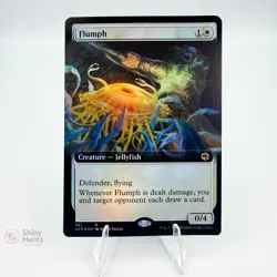 MTG Flumph Borderless Adventures in the Forgotten Realms FOIL NM - Image 1