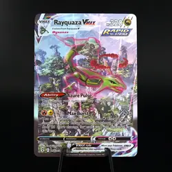 [ART CARD] Rayquaza VMAX 218/203 Holo CUSTOM MADE *READ DESCRIPTION* - Image 1