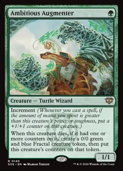 Ambitious Augmenter - #140 - Secrets of Strixhaven - NM MTG - Image 1
