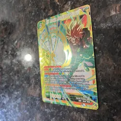 SS Broly Reckless Pursuit EX19-31 GOLD STAMP Foil Dragon Ball Super Card Game NM - Image 2