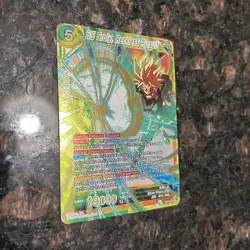 SS Broly Reckless Pursuit EX19-31 GOLD STAMP Foil Dragon Ball Super Card Game NM - Image 3