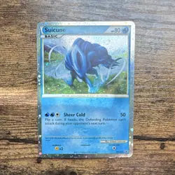 Pokemon Suicune HGSS21 HGSS Promo Holo Basic 80 HP 2010 - Image 1