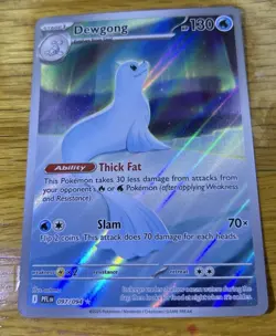 Dewgong 097 2025 Pokemon Phantasmal Flames Full Art Illustration Rare Card NM/M - Image 1