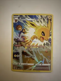 2022 Pokemon TCG SWSH Brilliant Stars TG04/TG30 Jolteon Holo - Image 1