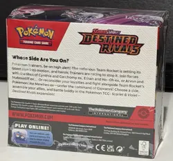 Pokemon Destined Rivals Booster Box Factory Sealed 36 Packs - Image 2