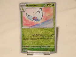 Pokemon TCG Butterfree 003/159 – SV09 Journey Together Rare Reverse Holo Card MT - Image 1