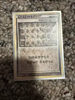 Pokemon Unleashed Alph Lithograph (UR) #TWO NM - Image 1