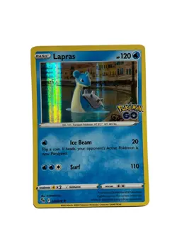 Pokemon Lapras Holo Pokemon Go 23/78 Pack Fresh NM-M - Image 1