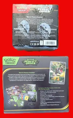 1 EACH Pokemon PERFECT ORDER 1 Booster box & 1 ETB Pokemon Company USA 36 BSTRS - Image 2