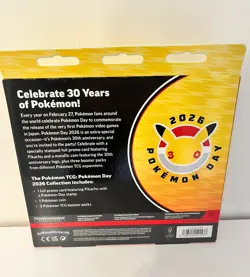 Pokemon TCG Pokemon Day 2026 Collection Box - New And Sealed - 30th Anniversary. - Image 2