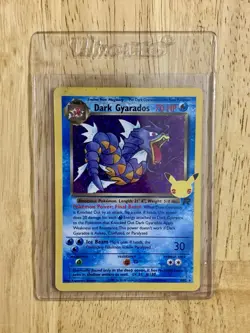 Pokemon TCG Dark Gyarados 8/82 25th Anniversary Celebrations Holo - Image 1