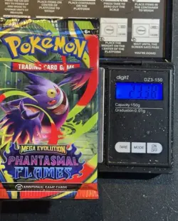 HEAVY 23g! Pokemon Mega Evolution Phantasmal Flames Sealed pack - CHARIZARDU! - Image 1