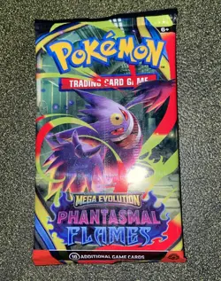 HEAVY 23g! Pokemon Mega Evolution Phantasmal Flames Sealed pack - CHARIZARDU! - Image 3