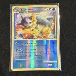 Pokemon Vaporeon Uncommon Reverse Holo Call of Legends 52/95 English 90 HP - Image 1