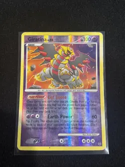 Pokemon - Platinum - Giratina Lv. 55 Reverse Holo - 2009 9/127 - MP - Image 1