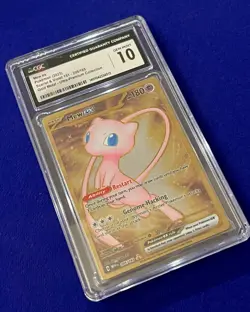 CGC 10 Mew ex #205 Metal UPC Promo 151 Pokemon 2023 GEM MINT - Image 2
