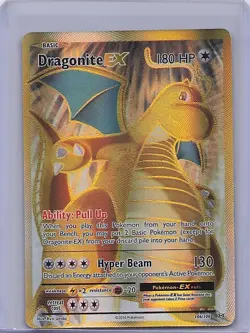 Dragonite EX 106/108 Ultra Rare Evolutions Pokemon Heavily Played - Image 1