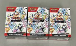 Pokemon THREE (3) Prismatic Evolutions Booster Bundles - New, Factory Sealed - Image 1