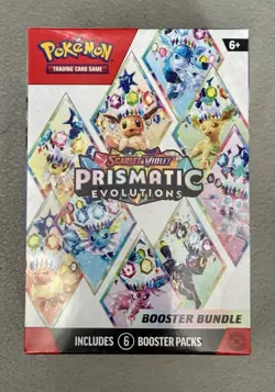 Pokemon THREE (3) Prismatic Evolutions Booster Bundles - New, Factory Sealed - Image 3