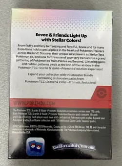 Pokemon THREE (3) Prismatic Evolutions Booster Bundles - New, Factory Sealed - Image 4