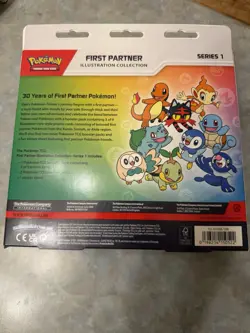 Pokemon TCG First Partner Illustration Series 1 Box Lot of 2 - Image 2