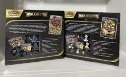 POKEMON MEGA EVOLUTION ELITE TRAINER BOX ETB LOT OF 2 SEALED LUCARIO & GARDEVIOR - Image 2