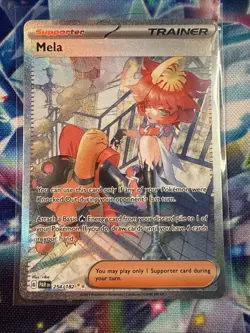 Mela 254/182 SV04 Paradox Rift Trainer Pokemon TCG Special Illustration Rar - Image 1