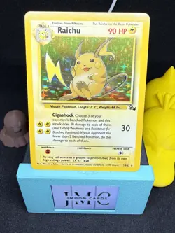 Pokemon TCG - Raichu - 14/62 - Holo Unlimited - Fossil Unlimited [Light Play] - Image 1