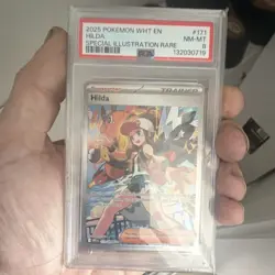 Pokemon TCG Hilda 171/086 Sv: White Flare Special Illustration Rare Holo PSA 8 - Image 1