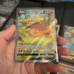 Charizard V SWSH260 Black Star Promo Full Alternate Alt Art Pokemon NM - Image 1