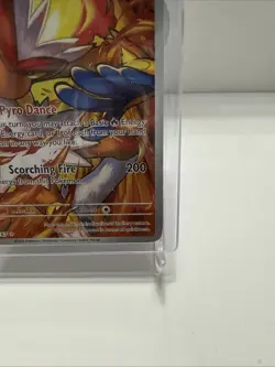 Infernape Full Art Rare Holo Pokemon Twilight Masquerade Illustration 173/167 - Image 4