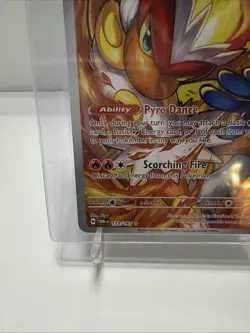 Infernape Full Art Rare Holo Pokemon Twilight Masquerade Illustration 173/167 - Image 5