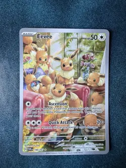 Pokemon Eevee 188/167 Twilight Masquerade Illustration Rare PSA 10 potential! 💎 - Image 1