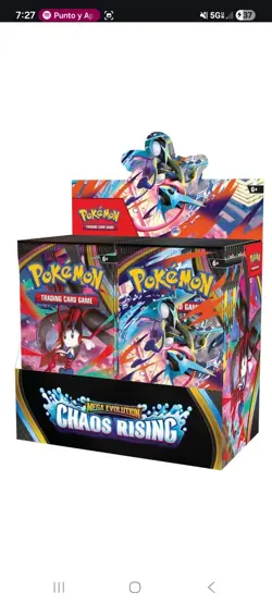 Pokemon Chaos Rising Booster Display Box (36 Packs) CONFIRMED PREORDER - Image 1