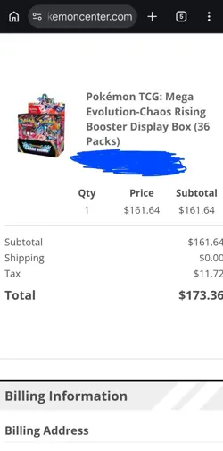Pokemon Chaos Rising Booster Display Box (36 Packs) CONFIRMED PREORDER - Image 2
