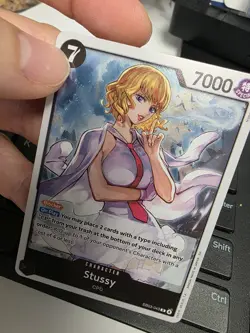 One Piece Stussy (EB03-043/102) EB03 One Piece Heroines Edition NM FOIL - Image 1