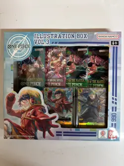 One Piece Illustration Box Volume 3 & 4 Set Of 3 Brand New Sealed (Read Below!) - Image 1