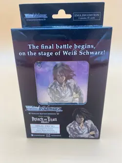 Attack on Titan Final Season English Edition Trial Deck - Sealed - Weis Schwarz - Image 2