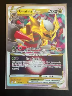 Giratina VSTAR 131/196 Lost Origin Pokemon Card NM - Image 2