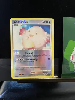 Pokemon Card Chansey 76/123 Common Reverse Holo Mysterious Treasures 334💎NM💎 - Image 1