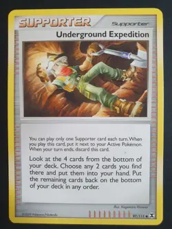 Underground Expedition 97/111 Supporter - Rising Rivals Set - Pokemon Card - LP - Image 1