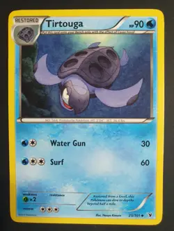 Tirtouga 25/101 - Noble Victories Set - Pokemon Card - Lightly Played - Image 1